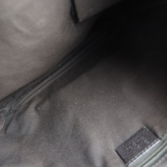 GUCCI Abbey Line Shoulder Bag 268642 GG Canvas Leather Dark Brown Messenger - Picture 9 of 9